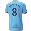 Officiële Voetbalshirt Manchester City Gundogan 8 Thuis 2022-23 - Heren